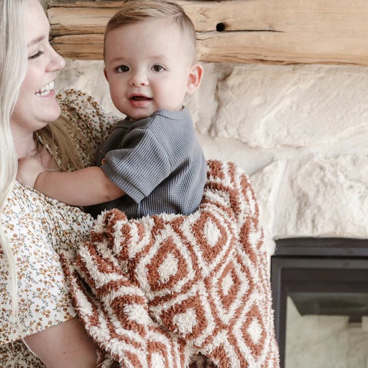 Saranoni Double-Layer Bamboni Receiving Blanket - Flying Ryno