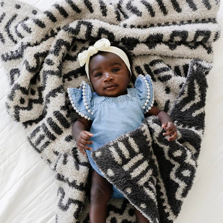 Saranoni Double-Layer Bamboni Receiving Blanket - Flying Ryno
