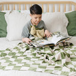 Saranoni Minky Stretch XL Throw Blanket - Flying Ryno