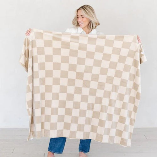 Saranoni Minky Stretch XL Throw Blanket - Flying Ryno