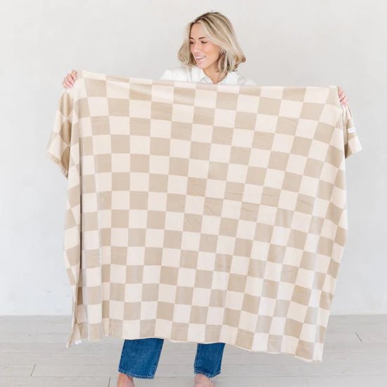 Saranoni Minky Stretch XL Throw Blanket - Flying Ryno