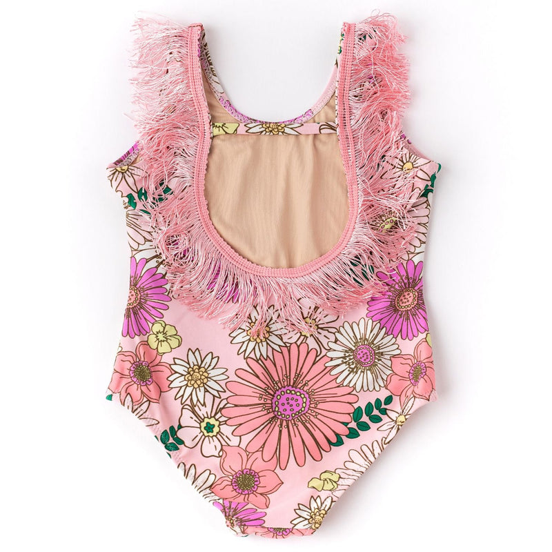 Shade Critters One Piece with Fringe Back- Retro Blossom - Flying Ryno