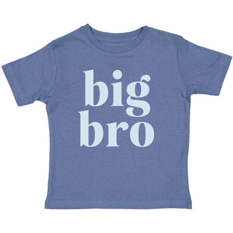 Sweet Wink Big Bro Short Sleeve T-shirt, Indigo - Flying Ryno