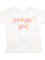 Sweet Wink Birthday Girl Blush Short Sleeve Shirt - Kids Birthday Tee - Flying Ryno