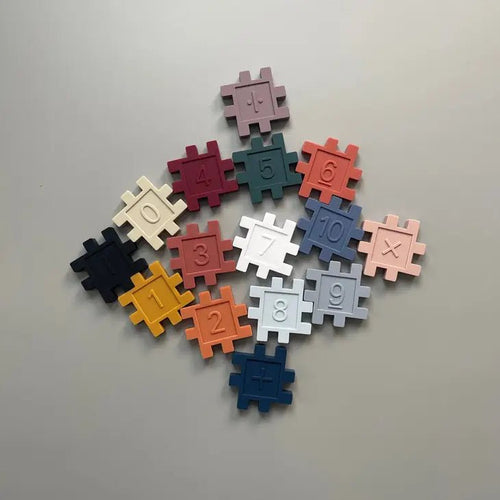 Three Hearts Digital Puzzle Teether Set - Flying Ryno