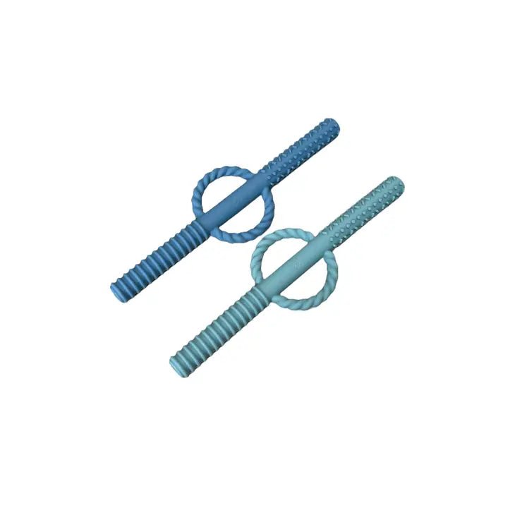 Three Hearts Teething Tube Teether Set of 2 - Flying Ryno