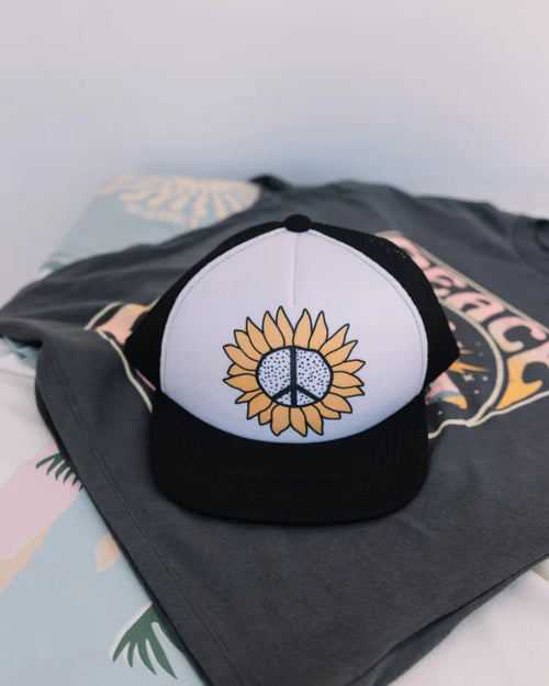 Tiny Whales Blossom Trucker Hat - Flying Ryno