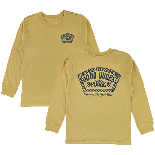Tiny Whales Good Dudes Posse Long Sleeve Tee - Flying Ryno